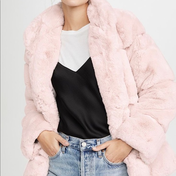 Apparis Pink Teddy Jacket - Picture 1 of 6